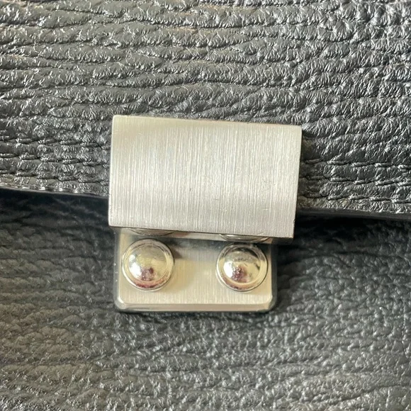 Phillip Lim 3.1 Pashli Medium Satchel in Black Peeble Leather. - Picture 5 of 7